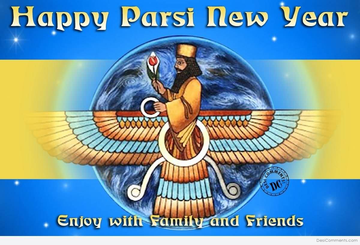 Happy Parsi New Year Enjoy With Family And Friends