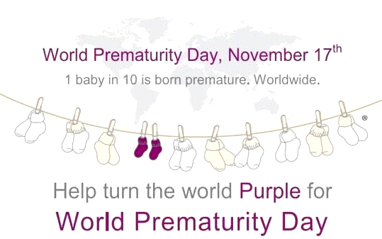 Help Turn The World Purple For World Prematurity Day