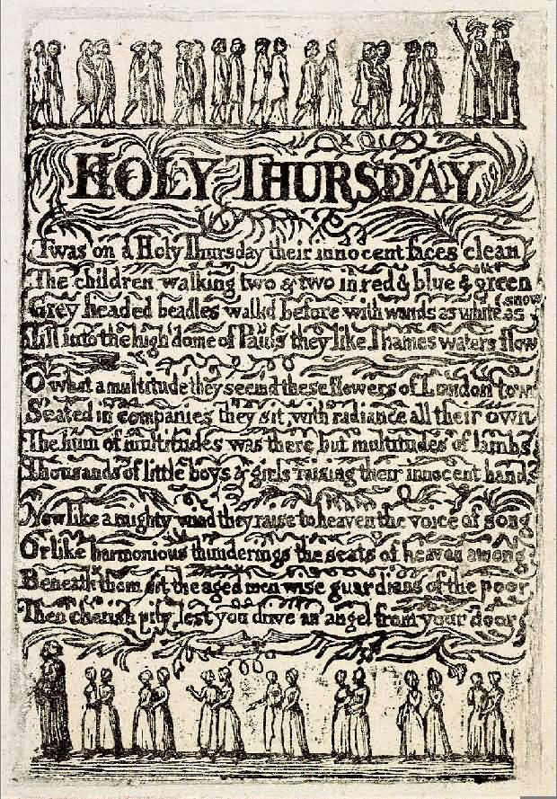 Holy Thursday Calligraphy