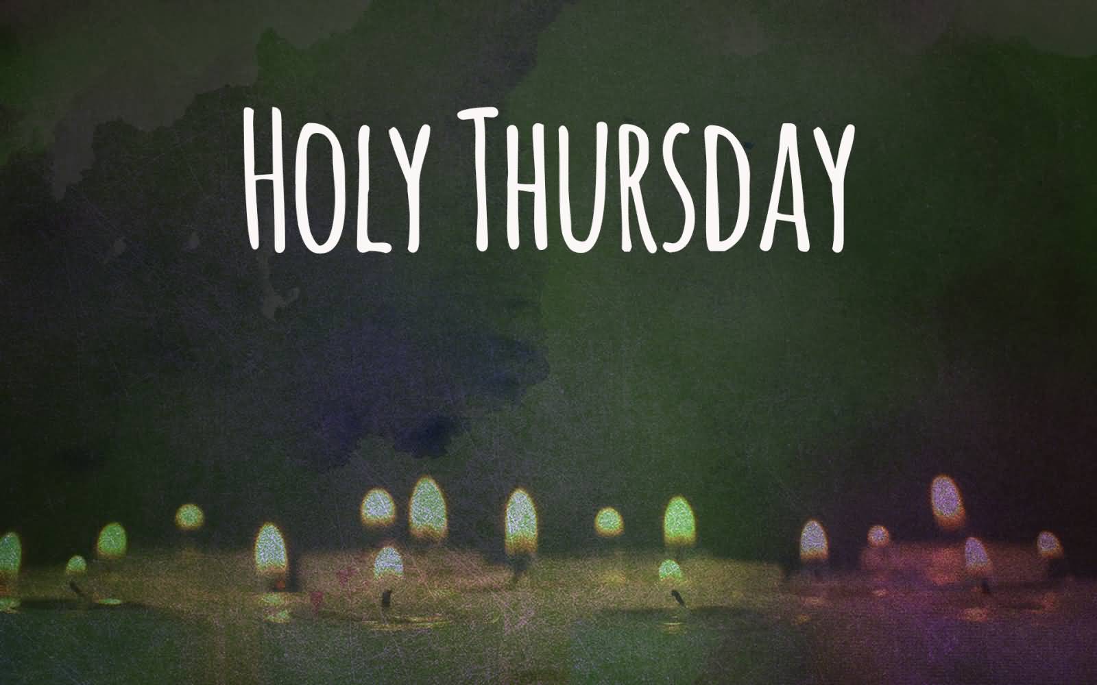 Holy Thursday Candles Picture