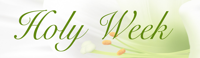 Holy Week Blessings Banner Image