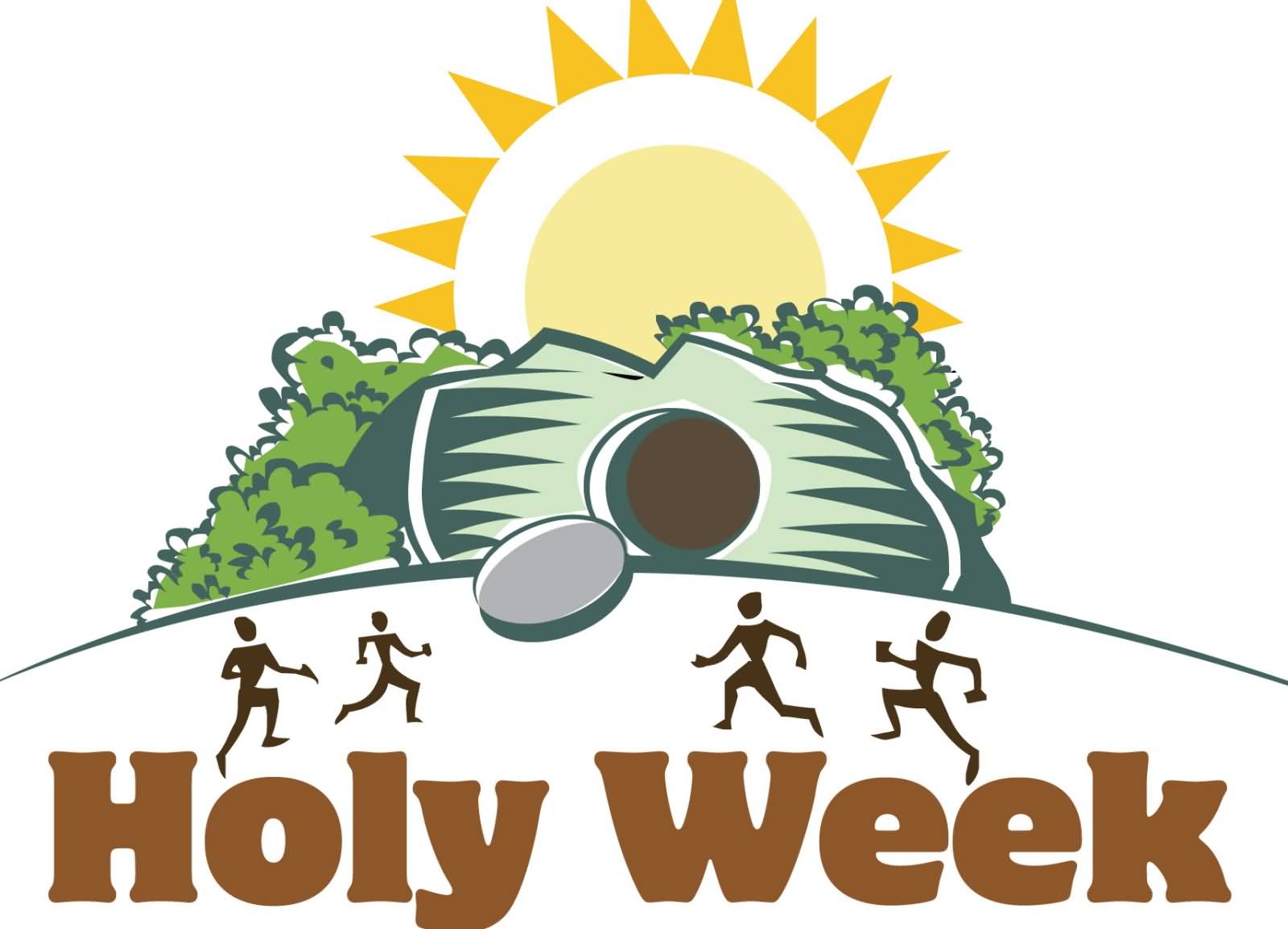 Holy Week Blessings Illustration