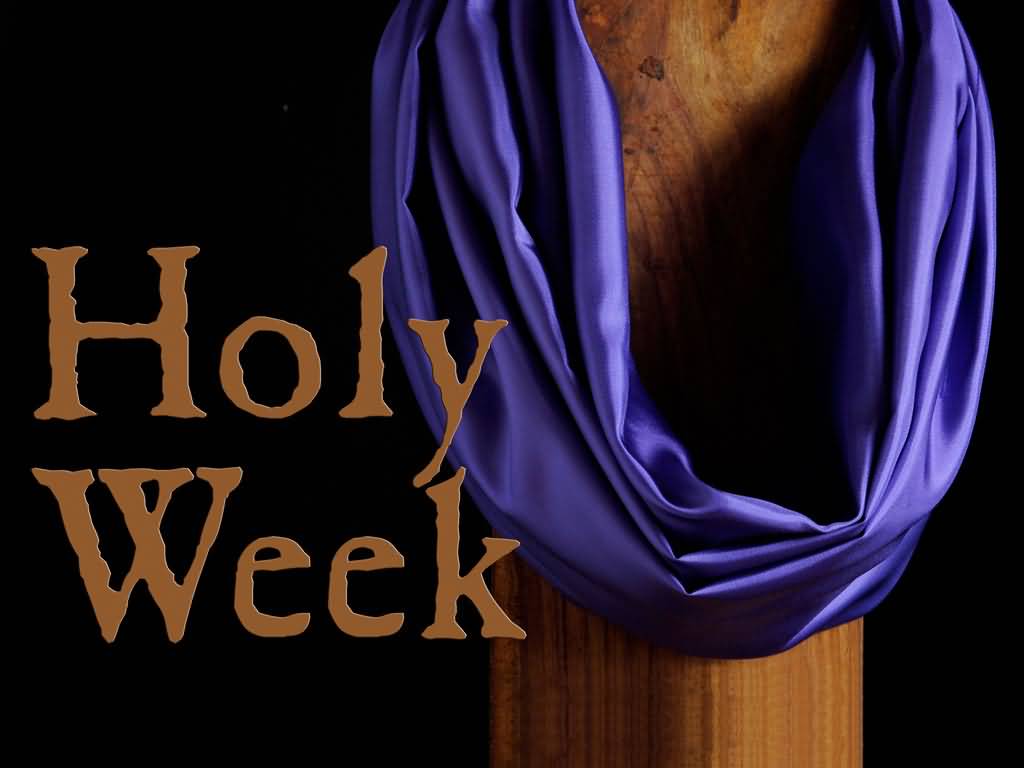 Holy Week Cross With Cloth