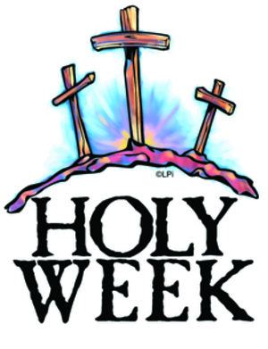 Holy Week Crosses Clipart