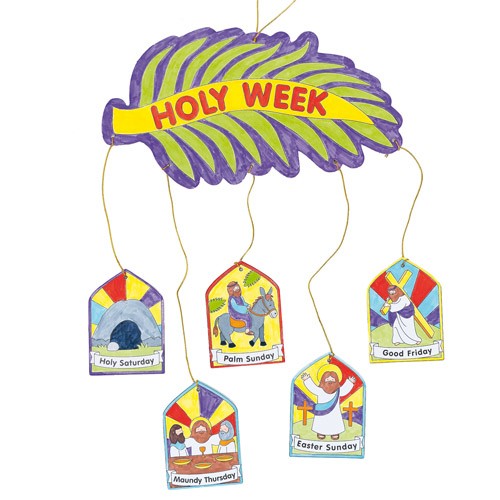Holy Week Hanging Cards