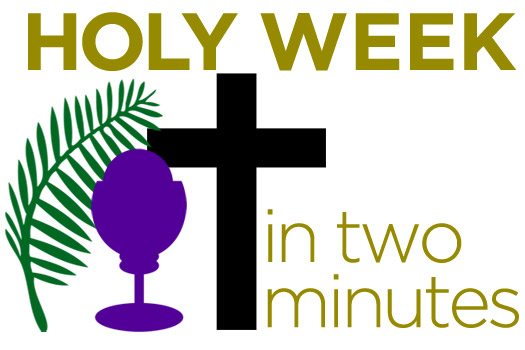Holy Week In Two Minutes