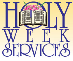 Holy Week Services Holy Book Clipart