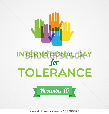 International Day For Tolerance November 16 Multicolored Hand Prints Picture