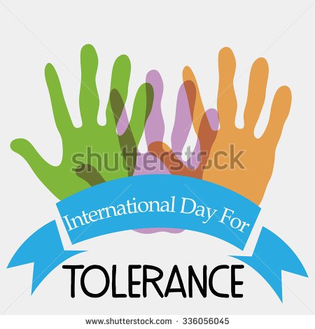 International Day for Tolerance Hands Illustration