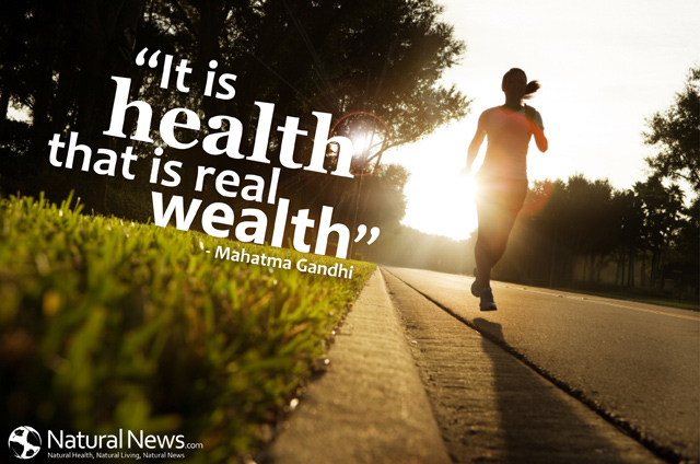 It is health that is real wealth. Mahatma Gandhi