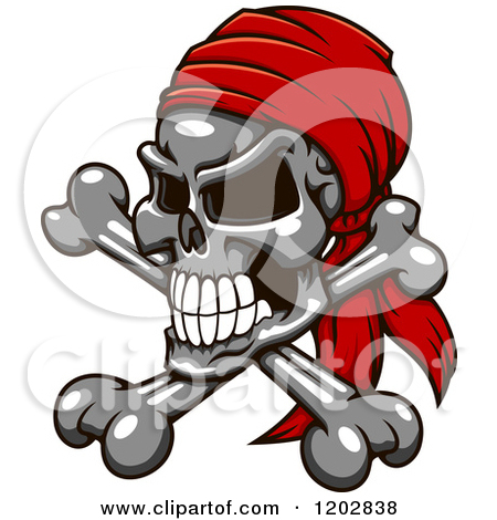 Latest Pirate Skull With Crossbone Tattoo Design For Man