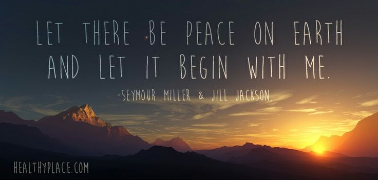 Let there be peace on earth and let it begin with me. Seymour Miller & Jill Jackson