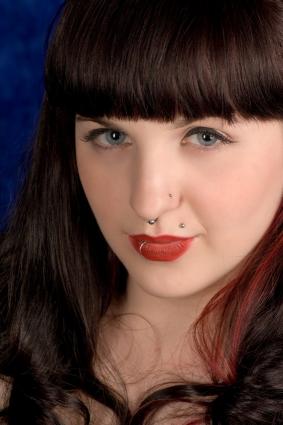 Lower Lip Piercing And Madonna Piercing For Girls