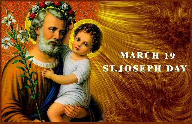 March 19 St Joseph's Day