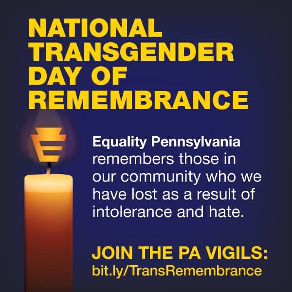 National Transgender Day Of Remembrance