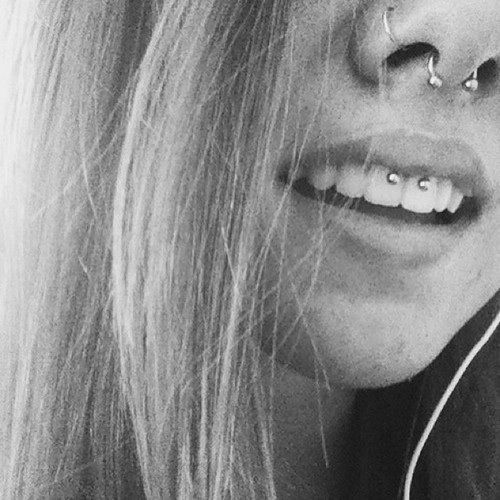 Nostril, Smiley And Septum Piercing