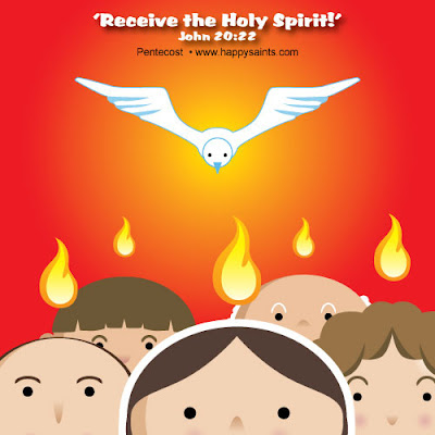 Receive The Holy Spirit Pentecost Wishes