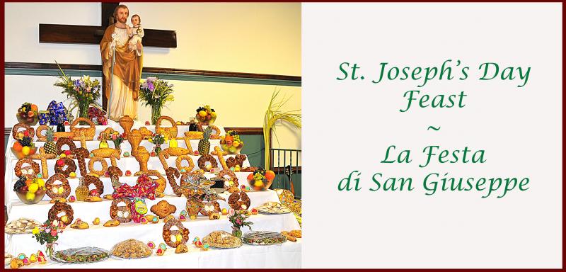 St Joseph's Day Feast
