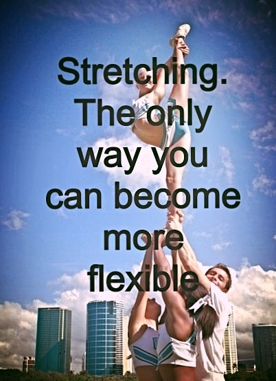 Stretching the only way you can become more flexible