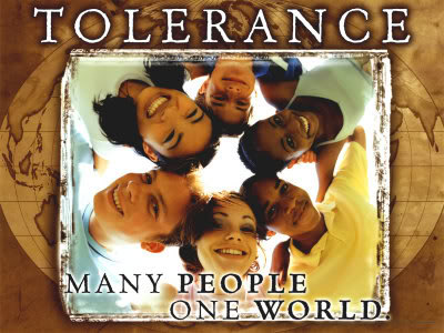 Tolerance Many People One World International Day for Tolerance