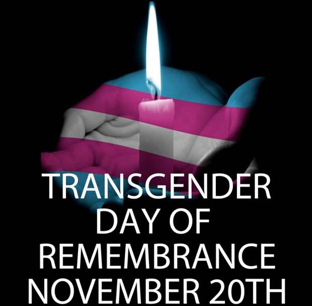 Transgender Day Of Remembrance November 20th Candle In Hand