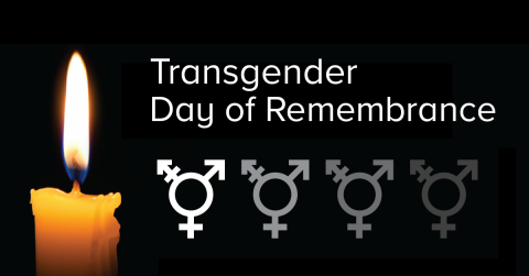 Transgender Day Of Remembrance Sign