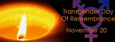 Transgender Day of Remembrance November 20