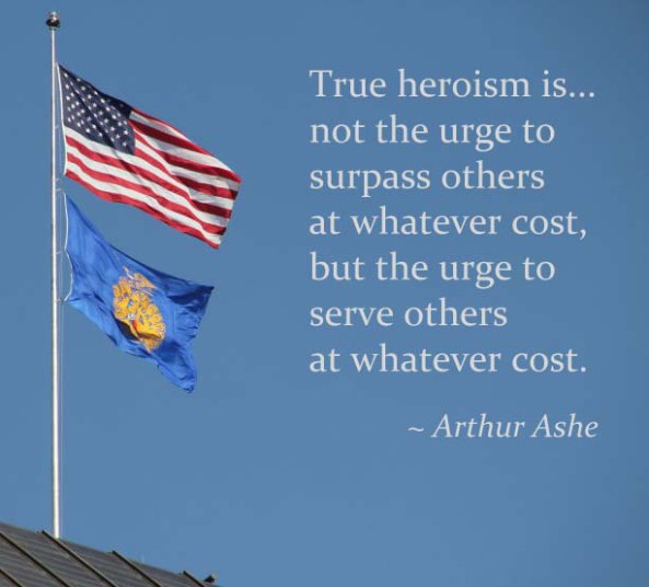 True heroism is... not the urge to surpass others at whatever cost,but the urge to serve others at whatever cost. Arthur Ashe