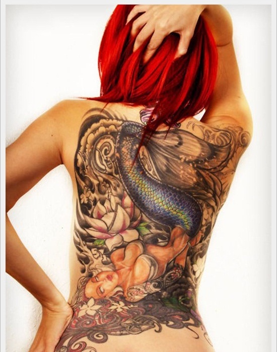 60+ Latest Mermaid Tattoos Collection