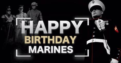 Happy Birthday Marines
