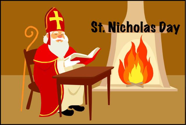 St Nicholas Day Illustration