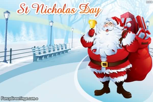 St. Nicholas Day Santa Claus Picture