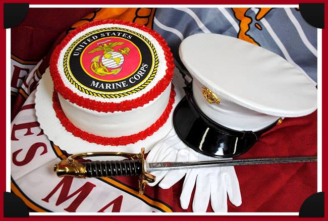 United States Marine Corps Birthday Cap And Sword Picture