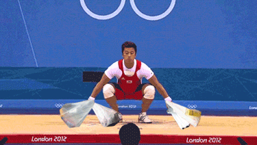 Athlete Carrying Grocery Bags Funny Gif