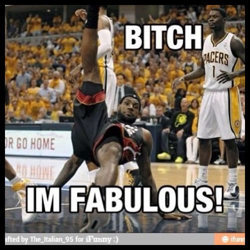 Bitch Im Fabulous Funny Basketball Player Picture