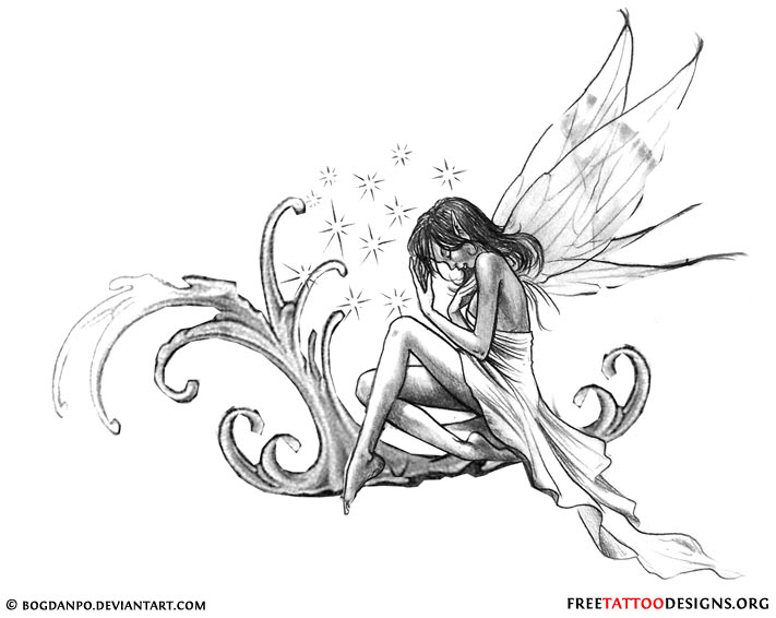 Featured image of post Realistic Fairy Sitting Drawing - Beautiful, realistic miniature sitting fairy.