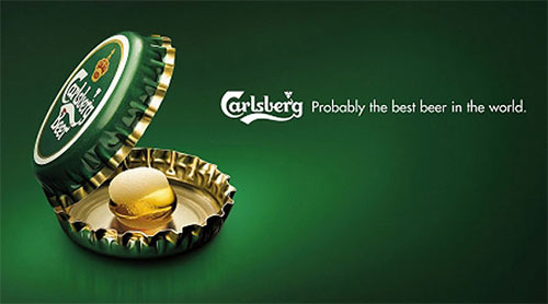 Carlsberg Probably The Best Beer In The World Funny Advertisement