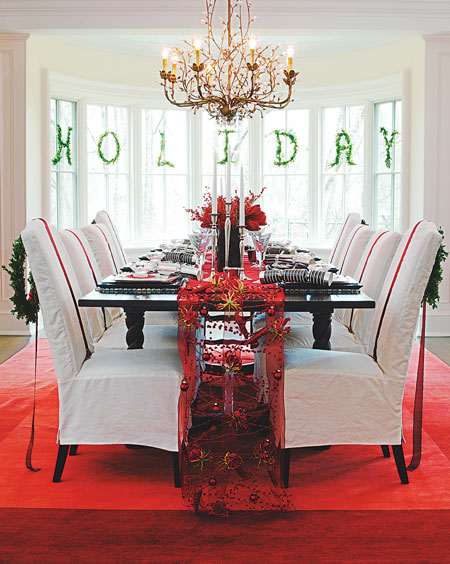 Christmas Decor For Dining Room