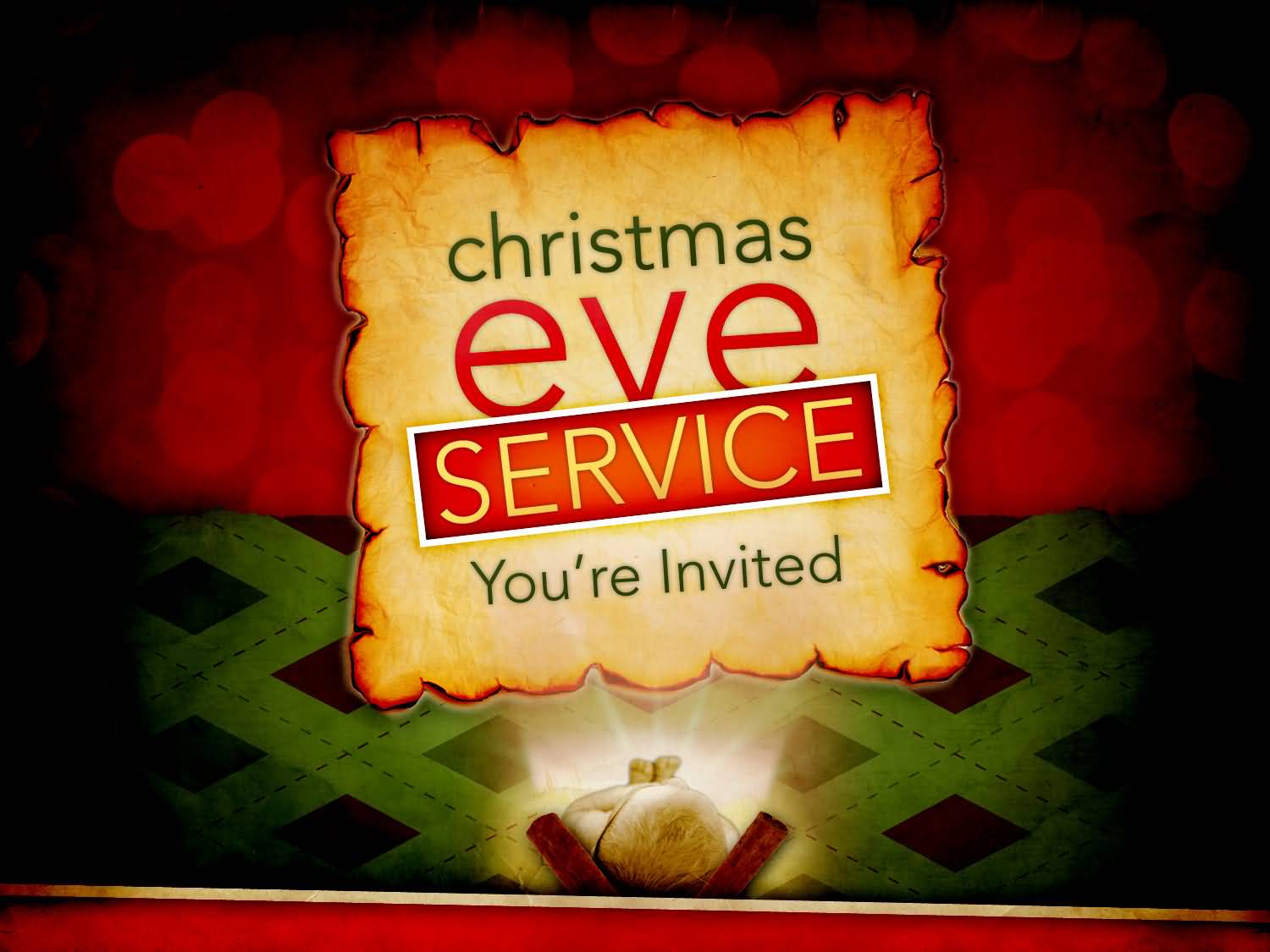 Christmas Eve Service You're Invited