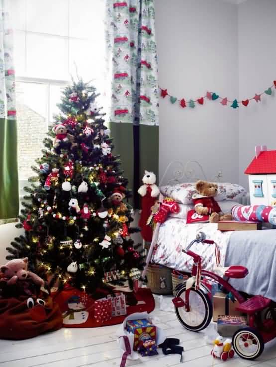 Cool Christmas Decor Ideas For Kids Room