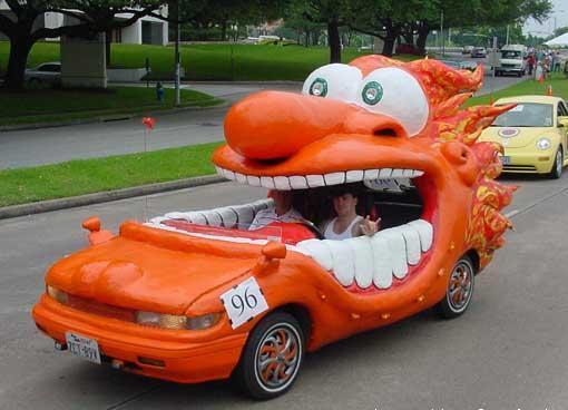 Dragon Shaped Funny Car