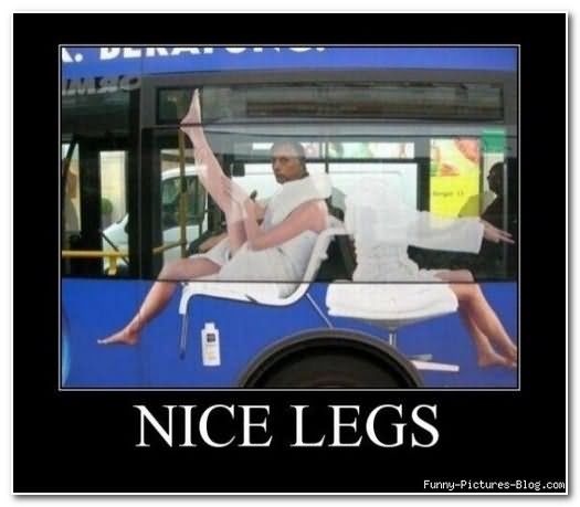 Funny Advertisement On Bus