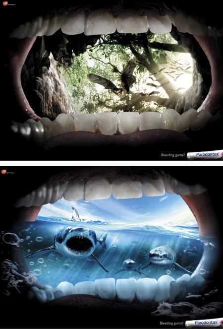 Funny Creative Toothpaste Advertisement