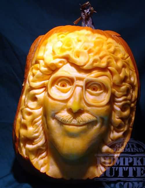 Funny Face Pumpkin Picture