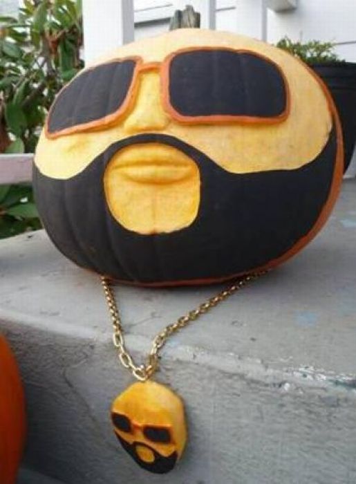Funny Gangsta Pumpkin