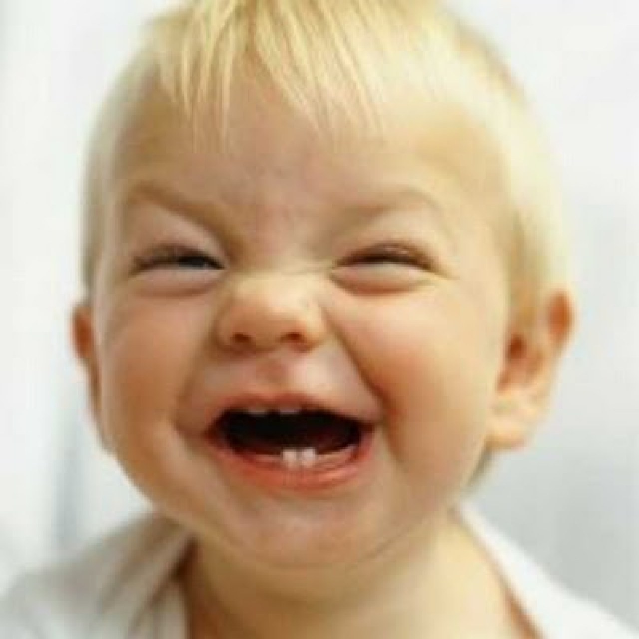 Funny Laughing Baby Photo