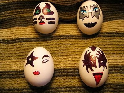 Funny Sharpie Faces Eggs Picture