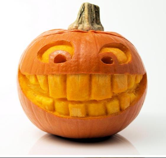 Funny Smiling Pumpkin Image
