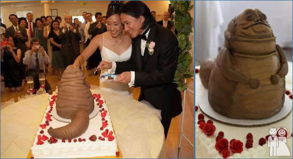 Funny Wedding Cake