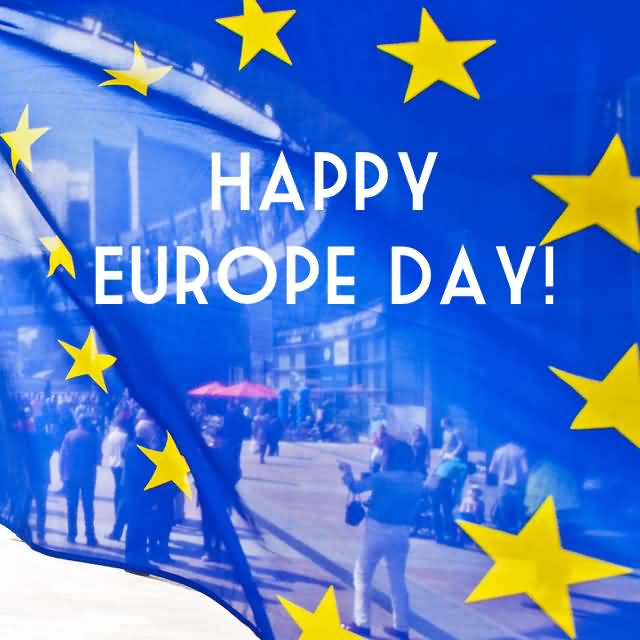 Happy Europe Day Card